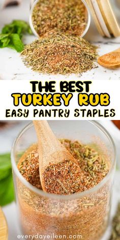 the best turkey rub easy pantry staples