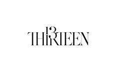 the thirteen logo is shown in black and white