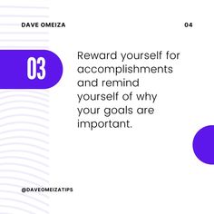 Tips for Improving Productivity: 1. Set Clear Goals: Determine what you want to achieve and how you will measure your progress. 2. Maintain Well-being: Exercise, eat well, and get enough sleep to maintain physical and mental well-being. 3. Celebrate Achievements: Reward yourself for accomplishments and remind yourself of why your goals are important. #Goals #Progress #Productivity #Health #Wellness #Fitness #SelfCare #Motivation #Inspiration #Success #goalsetting #daveomeizatips Vision Board Manifestation, Productivity Hacks, Improve Productivity, Instagram Growth, Marketing Solution, Instagram Post Template, Stay Focused, Post Templates, Instagram Marketing