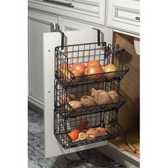 the kitchen is clean and ready to be used as a storage area for food items