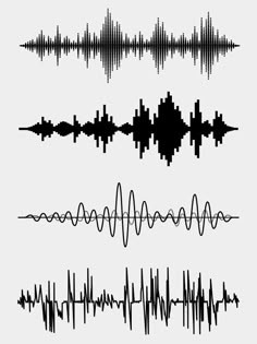 sound waves and equals on a white background, eps109873