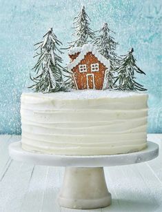 Festive Cakes, Peace Of Cake, Winter Baking, New Year's Cake, Christmas Food Gifts, Winter Desserts, Gf Desserts