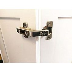 an open door with a handle on it