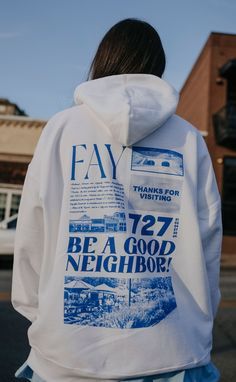 Good Neighbor, When You Love, Mode Inspo, White Hoodie, Hoodie Design, Perfect Shirt, Fitness Inspo, Look Fashion, Shirt Outfit