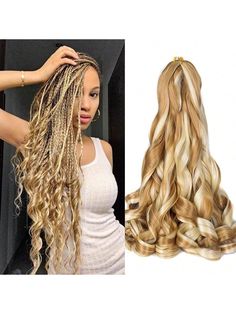 Spanish Curl Braids, Hair For Box Braids, Curl Braids, Crochet Hair Extensions, Braiding Hair, Crochet Hair, Elegant Dresses Long, Box Braids Hairstyles