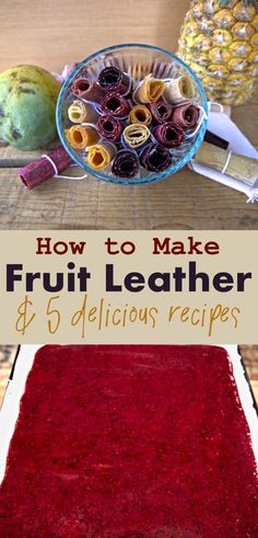 How to make healthy homemade fruit leather Watermelon Fruit Leather Recipes, Fruit Leather Recipe Oven, Peach Fruit Leather Recipe, Homemade Fruit Leather, Fruit Leather Recipe, Freezing Fruit