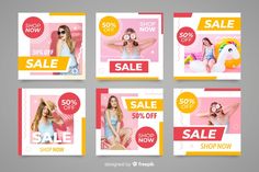 Colorful Ads, Marketing Digital Social Media, Fashion Sale Banner, Gold Logo Design, Mobile Banner, Banner Design Layout, Poster Design Layout