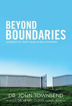 the cover of beyond boundariess by dr john townsend, with a blue sky in the background