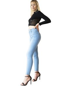 You'll never love another pair more than our Full Gamut Skinny Jeans. Featuring a semi-stretch denim in blue with fading, high-waist and full-length leg. 80% Cotton, 20% Spandex Machine wash cold Imported SKU: SB-ALIJNS-1091-BLU High-rise High-stretch Denim Pants, High Rise High Stretch Denim Pants, High Stretch High Rise Denim Pants, Stretch High Rise Flare Jeans, Dark Wash High Stretch Mid-rise Jeans, High Rise Stretch Flare Jeans, High Waist High Stretch Denim Blue Jeans, High Stretch Mid-rise Denim Pants, High Stretch Mid-rise Dark Wash Jeans