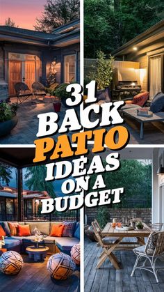 backyard patio ideas on a budget that are easy and cheap to make the most out of