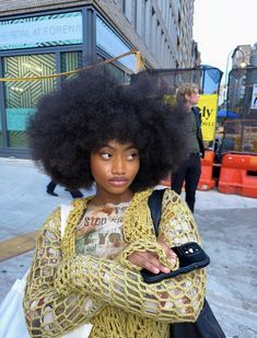 Black Women In The 60s, Women In The 60s, Mini Afro, Chase Aesthetic, Annabeth Chase Aesthetic, Black Kings, Beautiful Photoshoot Ideas, Beautiful Human, Model Aesthetic