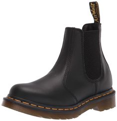 PRICES MAY VARY. The 2976 is Dr. Martens rugged take on the classic Chelsea boot. Manufactured since the 70s Nappa leather is one of the softest leathers around, pliable and with a natural smooth texture and feels butter-soft to the touch As easy to slip on as it is to style Retains all the classic Doc's DNA, including grooved sides, heel-loop and yellow stitching Built on the iconic Dr. Martens air-cushioned sole, which is oil and fat resistant, with good abrasion and slip resistance