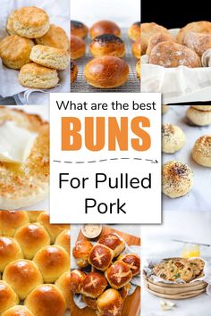 what are the best buns for pulled pork? and how to make them at home