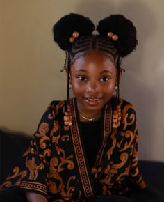 Cabello Afro Natural, Cute Toddler Hairstyles, Kids Hairstyle, Kids Hair Styles, Lil Girl Hairstyles, Hairstyles Girl, Kid Braid Styles, Kid Hairstyles, Kids Braids