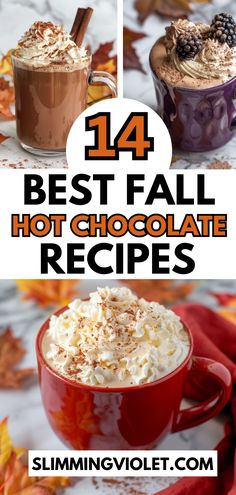 Fall Hot Chocolate, Warm Drinks Recipes, Best Hot Chocolate Recipes, Best Hot Chocolate, Caramel Pumpkin, Recipes For Fall, Hot Cocoa Recipe, Delicious Hot Chocolate, Hot Chocolate Drinks