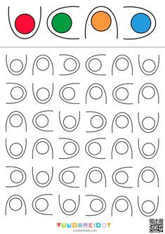 an image of a traffic light that is drawn in the shape of a circle and has different colors on it