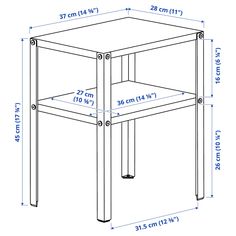 KNARREVIK mesita de noche, negro, 37x28 cm - IKEA Ikea Knarrevik, Bedside Table Hack, Black Bedside, Simple Bedside Tables, Simple Side Tables, Black Bedside Table, Stylish Side Table, Modern Bedside Table, Ikea Family