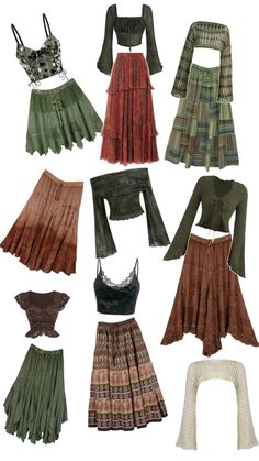 Witchy Outfits, Cottagecore Outfits, Hippie Style Clothing, Witch Outfit, Cute Fairy, Future Outfit, Whimsical Fashion