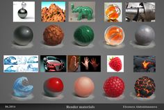 there are many different types of balls and objects in this picture, but one is red