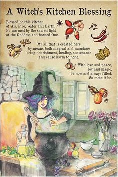 Witch's Kitchen, Witch Kitchen, Kitchen Witch Recipes, Magia Das Ervas, Wiccan Magic, Grimoire Book, Magic Spell Book