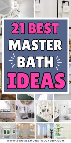 the best master bath ideas for your home