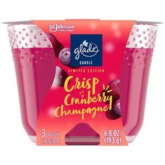 an image of a cup of cranberry champagne