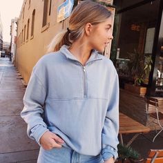 Marla Catherine, Brandy Melville Outfits, Grunge Look, Collared Sweatshirt, 90s Grunge, Half Zip Sweaters, Soft Grunge, Grunge Style, Grunge Outfits