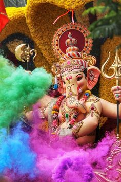 Arte Ganesha, Ganpati Photo Hd, Wallpaper God, Ganesh Ji Images, Ganpati Bappa Wallpapers, Ganpati Bappa Photo, Ganesh Lord, Shri Ganesh Images, Happy Ganesh Chaturthi Images