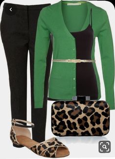 Mode Ab 50, Green Cardigan, Chic Outfit, Work Outfits Women, Outfits Fashion, Business Casual Outfits, Work Attire, Work Fashion