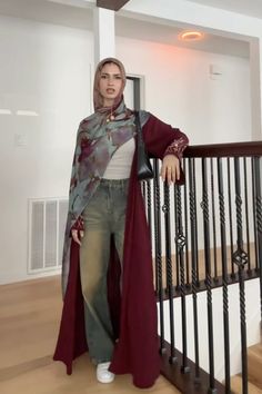 Cute Abaya Outfit, Red Abaya Outfit, Hijabi Outfit Inspo Summer, Hijabi Abaya Aesthetic, Hijabi Outfits Abaya, Hijab Abaya Outfits, Abayas Outfit, Hijabi Fashion Aesthetic, Hijabi Fashion Outfits