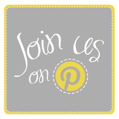 the logo for join us on pin