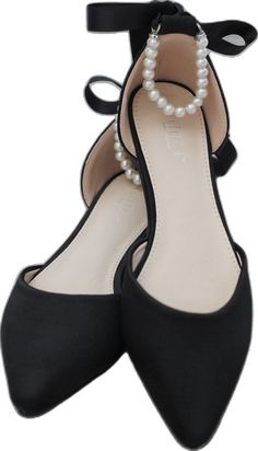 Fancy Flat Black Shoes, Elegant Black Flat Heel Wedding Shoes, Classic Black Flats For Galas, Bridesmaid Shoes Black, Pink Bridesmaid Shoes, Black Slip-on Pointed Toe Flats For Evening, Black Pointed Toe Slip-on Flats For Evening, Elegant Shoes Flat, Ballerinas Shoes