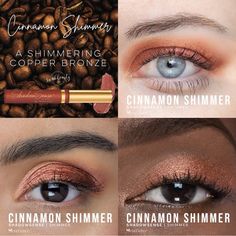 New! Limited Edition, Rare Cinnamon Shimmer Shadowsense: A Beautiful Rich, Warm, Shimmering Copper Bronze Shadow. Experience Long-Lasting, Anti Aging, Rich Eye Shadow Shades That Start As A Crme And Finish As A Powder On The Eyes. Shades Can Be Worn Separately Or Blended To Create New Looks. Creme To Powder Shades Can Be Used As A Soft Eyeliner, Worn Separately, Layered To Accent, Contour And Highlight, Or Mixed To Create An Endless Color Spectrum Of Possibilities. Can Be Worn As An Eyeshadow, B Glittering Makeup, Greenish Blue Eyes, Lip Sense Colors, Soft Eyeliner, Senegence Shadowsense, Fall Eyeshadow, Bronze Eyeshadow, Natural Makeup Tips, Lip Sense