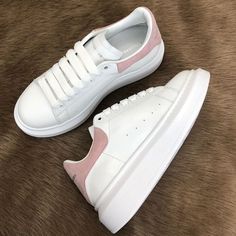 Alexander Mcqueen Sneakers Pink, Mcqueen Shoes, Mc Queen, Sneakers Pink, Hype Shoes