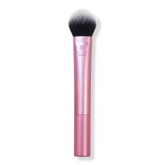 Tapered Cheek Face Makeup Brush - Real Techniques | Ulta Beauty Real Techniques Blush Brush, Makeup Brushes Real Techniques, Real Techniques Brushes, Cheek Makeup, Blush Contour, Face Makeup Brush, Real Techniques, Long Lasting Makeup, Powder Blush