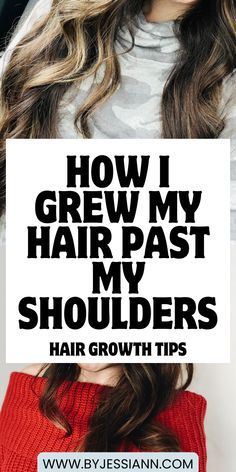 How To Keep Long Hair Healthy, How To Grow Long Thick Hair, How To Grow Hair Longer, How To Grow Out Hair, How To Grow Hair Longer Faster, Hair Past Shoulders, Growing Long Hair, How To Grow Hair Faster