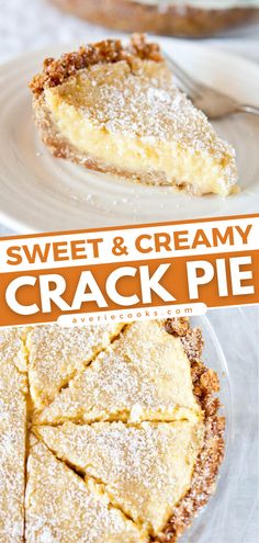 Water Pie Recipe, Milk Pie Recipe, Milk Bar Pie, Crumbles Recipes, Sunday Dessert, Christina Tosi, Momofuku Milk Bar, Creamy Pie, Averie Cooks