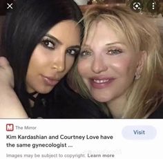 kim kardash and courtney love have the same gyrocolist