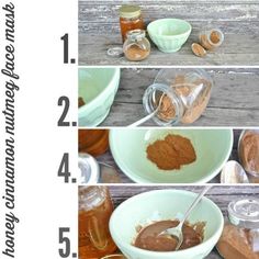 DIY Honey Cinnamon Nutmeg Face Mask - Liz Marie Blog Nutmeg Face Mask, Diy Honey, Healthy Wellness, Honey Diy, Honey Cinnamon, Diy Acne, Natural Face Mask, Green Tea Mask, Face Mask Recipe