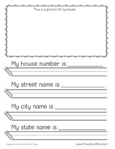 this is a picture of my house number worksheet