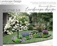 landscape design for zone 5 - 8 landscape design