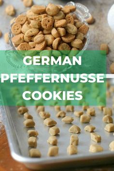 german preffern cookie recipe with text overlay