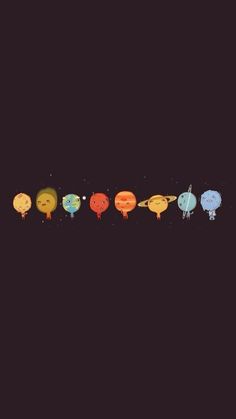 the solar system with eight planets in it