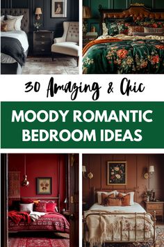 A dark bedroom decor theme doesn’t just have to be dramatic—it can also be incredibly romantic. Use deep tones, luxurious textiles, and soft lighting to craft a cozy retreat. These moody romantic bedroom ideas will inspire you to turn your bedroom into the perfect romantic getaway.