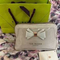 Rand New With Tags Ted Baker Pink Makeup Bag Gold Zipper Ted Baker Makeup, Ted Baker Bag, Pink Makeup Bag, Toiletry Pouch, Pink Makeup, Cosmetic Pouch, Makeup Case, Gold Zipper, Beauty Bag