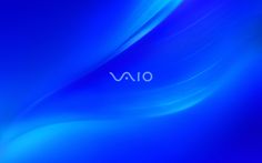 the back side of a cell phone with an image of vaio on it