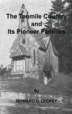 an old church with the words, the termie county and its phoner families