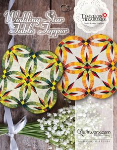 wedding star table topper pattern