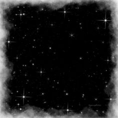 black and white photograph of stars in the sky