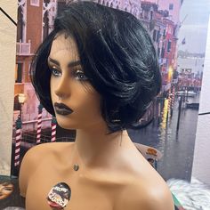 Stylish Classy About 10 To 12” Adjustable Strap For Comfortable Wear Made With Heat Resistant Fiber Can Be Curled Following Instructions On Tag Please Ask Questions Bob Lace Wig, Wig Color, Layered Bob, Beauty Wellness, Lace Wig, Blush Makeup, Black Girls Hairstyles, Fit N Flare Dress, Lace Wigs